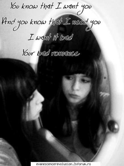 BoOoO >_< - I want it bad, your bad romance - Pics with us!